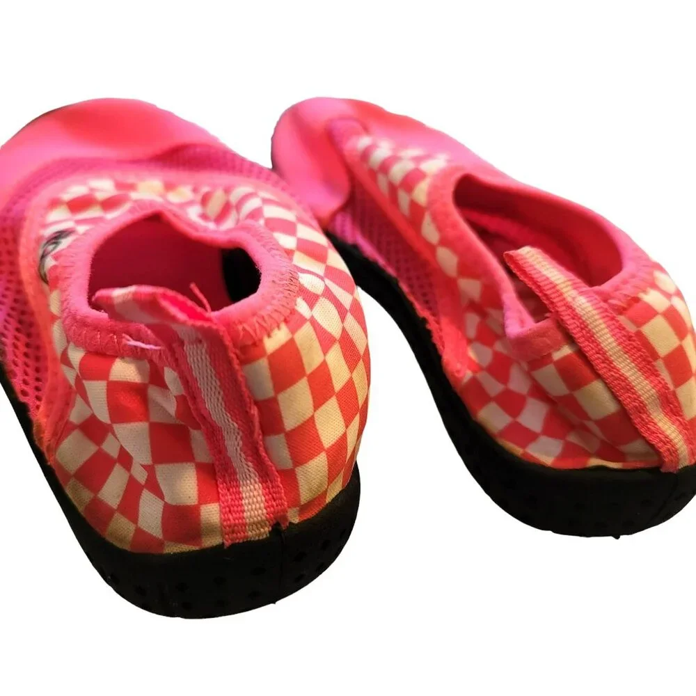 Girls Pink Beach Shoes Sand Boating Water Sports Girls Size 11 jj3293